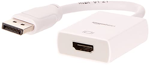 Amazon Basics - Adaptador de DisplayPort a HDMI