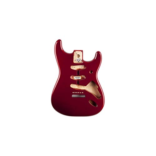 Fender Stratocaster SSS 099-8003-709 Cuerpo de aliso, Candy Apple Red