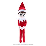 Elf On The Shelf Plushee PAL Snuggler-Boy |El Elf en el Estante Plushee PAL Snuggler Boy | Muñeca de Juguete de Figura Suave para niños y niñas