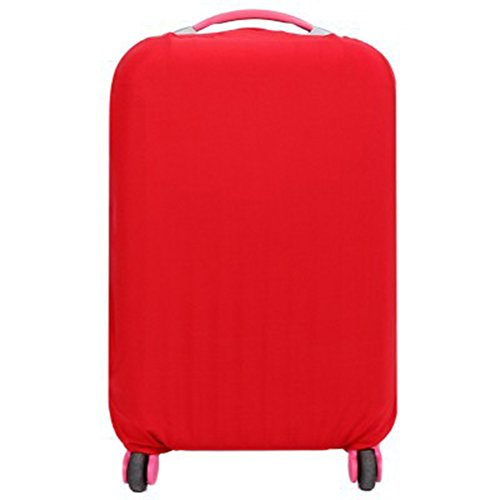 WINOMO Funda de maleta Cubierta Maleta de Equipaje con 18-20 pulgadas (Rojo)