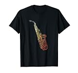 Dibujo de saxofón Saxofonista Camiseta