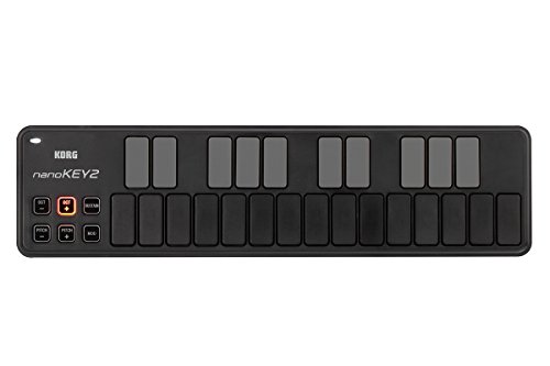 Korg NANOKEY2BK NANOKEY2-BK - Controlador MIDI 25 teclas (conector tipo USB), color negro