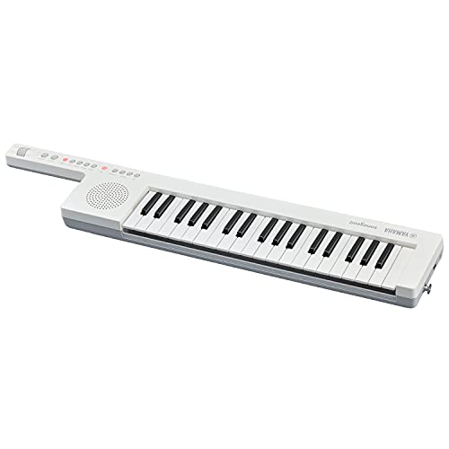 YAMAHA Sonogenic SHS-300 keytar - Teclado digital con 3 Modos de función JAM, USB Audio y Bluetooth MIDI, color Blanco