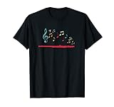 Flauta Notas musicales Flauta Reproductor Flutista Músico Camiseta