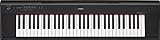 Yamaha NP-12 Piaggero - Teclado digital portátil sencillo y elegante con 61 teclas, para aficionados y principiantes, color negro