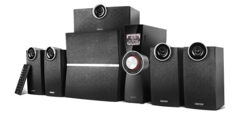 Edifier Multimedia C6XD - Sistema de Audio Home Cinema 5.1 (80 W). Color Negro