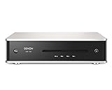 DENON DCD-100 HiFi CD Player Plata - Unidad de CD (32-bit/192kHz, 105 dB, 0,004%, 100 dB, AAC,ALAC,DSD,MP3,WMA, 2-20000 Hz)