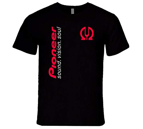 Pioneer Pro DJ Party Techno House Music EDM Nexus 2000 Ddj Djm Cdj Black T-Shirt