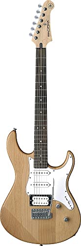 Yamaha Pacifica 112V - Guitarra eléctrica con diseño clásico para principiantes, clase de guitarra online, color amarillo Yellow Natural Satin