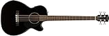 Fender CB-60SCE Black Bajo Acústico