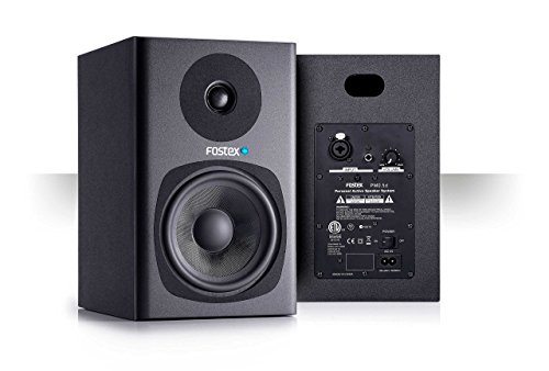 'Fostex pm0.5db Monitor de estudio profesional de 5 amplificado de 2 Vías, 35 y 18 W, Negro