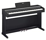 Yamaha Arius YDP-144 - Piano digital clásico y elegante para estudiantes o aficionados, adecuado para cualquier rincón de la casa, color negro
