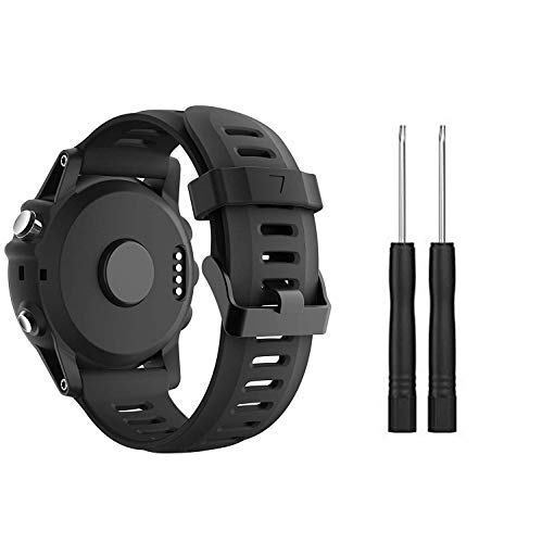 SUPORE Garmin Fenix 3 Correa de Reloj, reemplazo Respirable Suave del silicón Pulsera Hermosa Deporte y edición para Fenix 3/Fenix 3 HR/Fenix 5X Multi-Colors Smart Watch