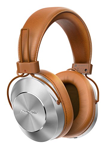 Pioneer SE-MS7BT, Auriculares de Tipo Diadema (HiRes, Power Bass), Cable/NFC/Bluetooth, 25.5 x 20 x 11 cm, Marrón
