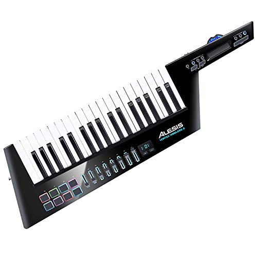 Alesis Vortex Wireless 2 - Keytar Inalámbrico con teclado controlador USB MIDI de Alto Rendimiento con sensor de inclinación y un paquete de software profesional