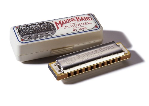 Hohner Marine Band - Armónica en clave de Re (D)