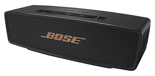 Bose Soundlink Mini II - Altavoz portátil Bluetooth, Color Negro y Dorado