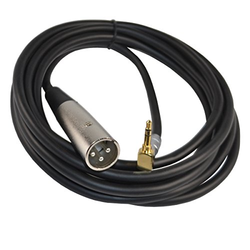 HQRP Cable 3.5mm a XLR para M-Audio BX8, BX8a, SBX10, SP-5B, SP-8B, SP-8S, BX5