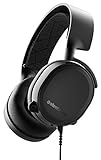SteelSeries Auriculares estéreo con cable para consola Arctis 3 para PlayStation 5, PS4, Xbox One, Nintendo Switch, VR, Android e iOS, color negro