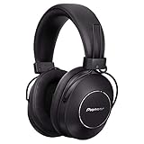 Pioneer S9 Auriculares over-ear Bluetooth (asistente de voz, NFC, cancelación de ruido, 24h de batería) color negro