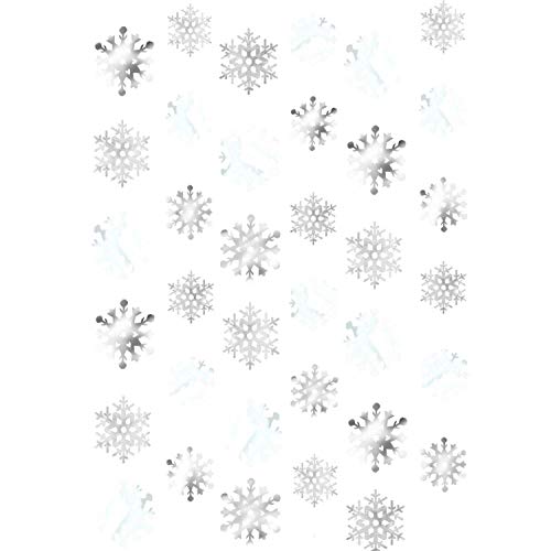 Amscan 672015 - Decoración de Cuerda Colgante de Copo de Nieve de Navidad - 2,1 m
