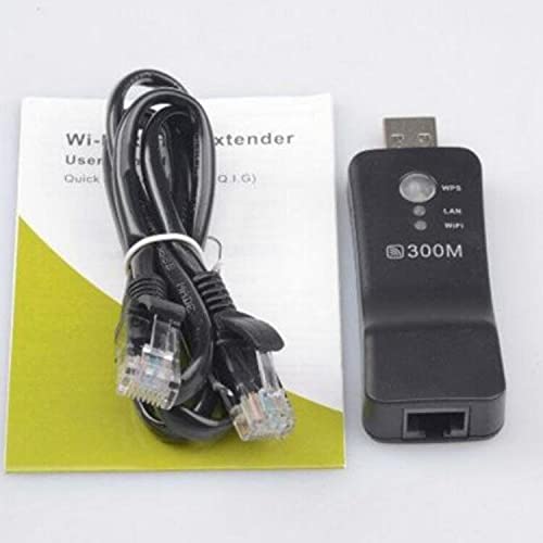 WIAN Adaptador LAN inalámbrico WiFi Dongle Ethernet RJ-45 Cable para Samsung Smart TV