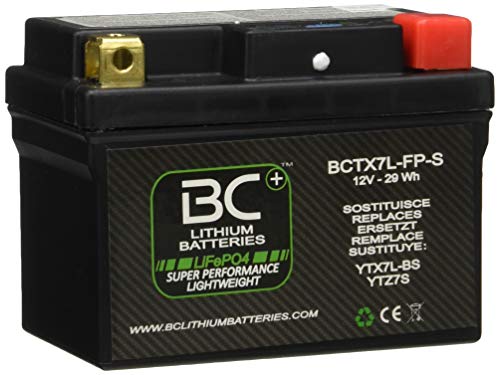 BC Lithium Batteries BCTX7L-FP-S Batería Moto de Litio LiFePO4