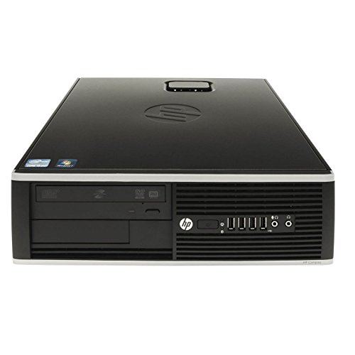 HP Elite 8200 Sff - Ordenador de sobremesa (Intel Core I5-2400 Quad Core, 8GB RAM, SSD de 240 Gb, DVD, WINDOWS 10 PRO Original) Negro (Reacondicionado)