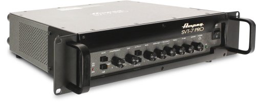 Ampeg SVT-7PRO BASS HEAD Alámbrico Negro - Amplificador de audio (D, 5%, 72 dB, -12 - 12 dB, 1000 W, 600 W)