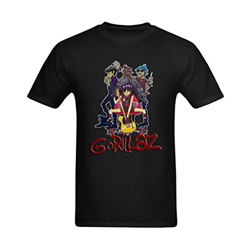 Youranli Gorillaz - Camiseta de manga corta para hombre
