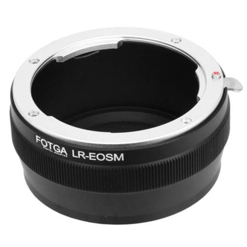 FOTGA Adaptador para lente de montaje Leica LR R a Canon EF-M EOS M M1 M2 M3 M5 M6 M10 M50 M100 Cámara