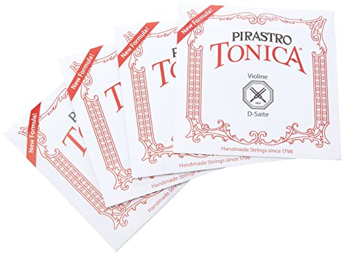 Pirastro Tonica 4/4 - Juego de cuerdas para violín (calibre medio)