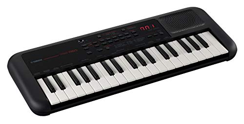 YAMAHA PSS-A50 - Teclado portátil digital con grabación de frases, 42 voces integradas y 138 tipos de arpegio con un diseño ligero, en color negro, 37 Key