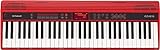 Teclado de creación musical Roland GO-61K Keys — Conexión inalámbrica con smartphone, rojo