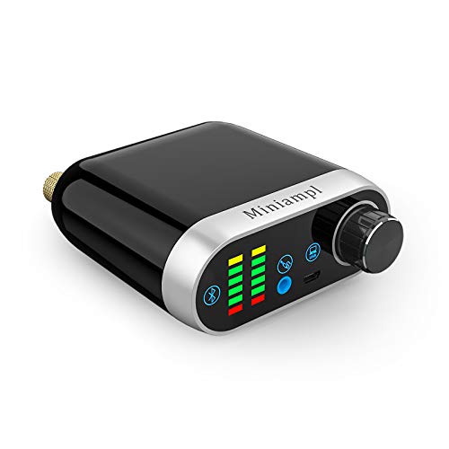 Nobsound 100W Stereo Mini Bluetooth 5.0 Digital Amplifier Black HiFi Power Amp AUX USB