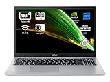Acer Aspire 5 A515-56G - Ordenador Portátil 15.6' Full HD, Laptop (Intel Core i7-1165G7, 8 GB RAM, 512 GB SSD, NVIDIA GeForce MX350, ComfyView, Sin OS), PC Portátil Plata, Teclado QWERTY Español