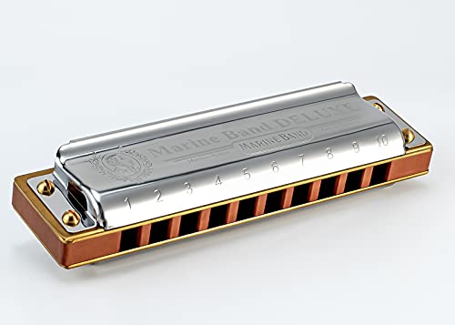Hohner Marine Band Deluxe M200501 x C Armónica