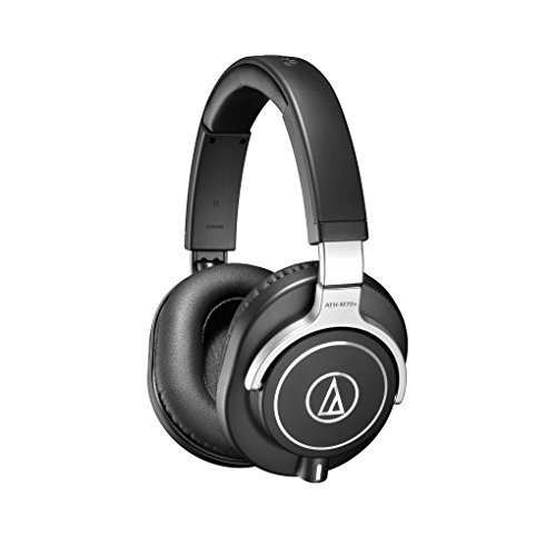 Audio-Technica M70x Auriculares de estudio profesionales para mezcla y seguimiento en estudio,FOH, DJ, masterización,postproducción, análisis forense de audio y escucha personal.