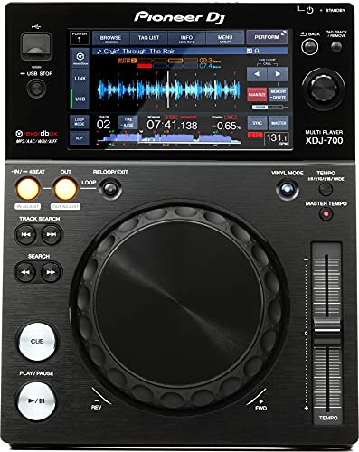 Reproductor Multimedia Digital Pioneer DJ, 8.10 x 12.80 x 16.30 (XDJ-700)