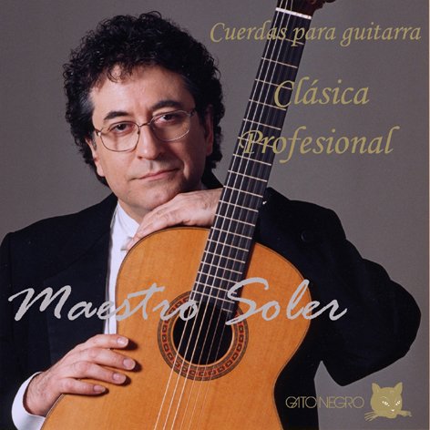 Juego de cuerdas Gato Negro Maestro Soler para guitarra concierto