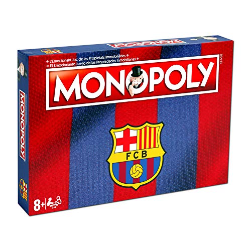 Monopoly FC Barcelona - Juego de Mesa - Versión bilingüe en castellano y catalán