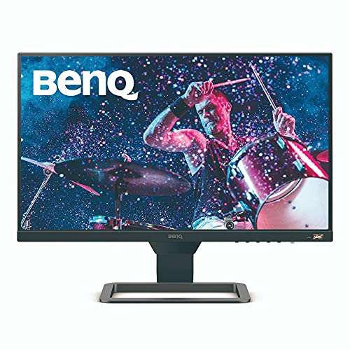 BenQ EW2480 - Monitor de 23.8' FullHD (1920x1080, 5ms, 75Hz, 3x HDMI, IPS, HDRi, FreeSync, Altavoces, Eye-care, Sensor Brillo Inteligente, Flicker-free, antireflejos, sin marco, VESA) - Gris