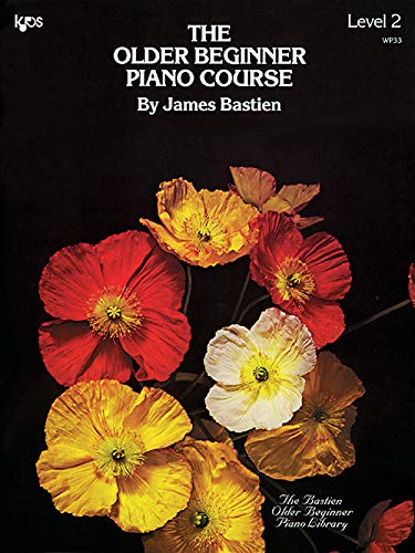 WP33E THE OLDER BEGINNER PIANO COURSE - LEVEL 2 (The Bastien Older Beginner Piano Library)