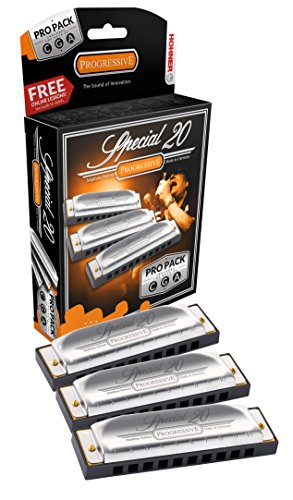 Hohner  Pro pack special 20  Pack de 3 armónicas a/c/g