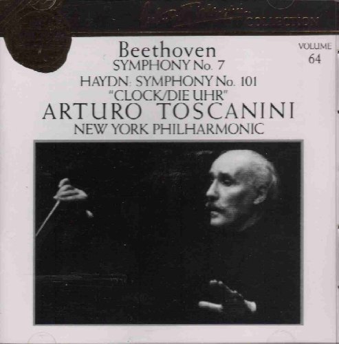 Beethoven: Symphony No 7; Haydn: Symphony No. 101; Mendelssohn: Scherzo from 'A Midsummer Night's Dream' (Arturo Toscanini Collection, Vol. 64) by unknown (1992-06-09)