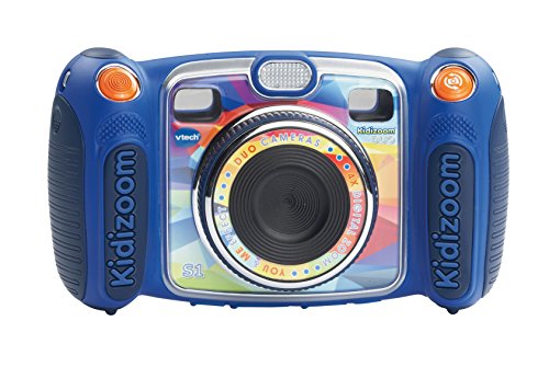 VTech - Kidizoom Duo cámara Digital para niños, Color Azul, versión Inglesa (170803)