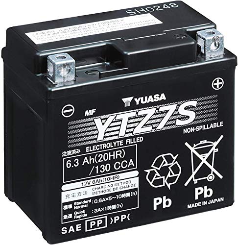 Yuasa YTZ7S - Batería para motocicleta