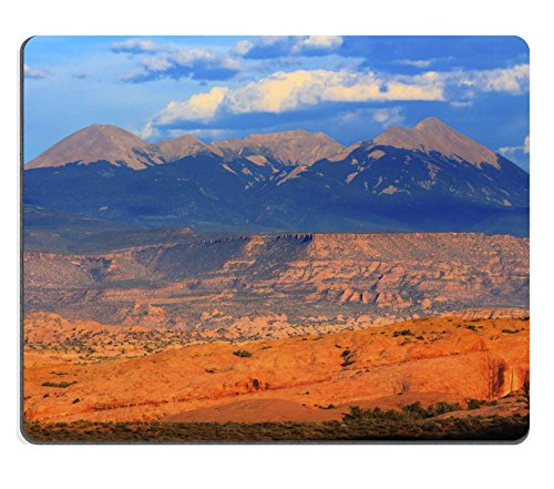 luxlady Alfombrillas de goma natural imagen ID 31284220 la Salle Montañas Amarillo Rock Canyon Parque Nacional de los Arcos Moab Utah Estados Unidos Southwest